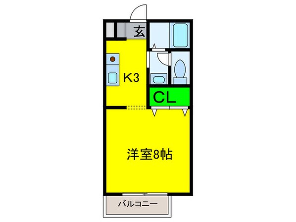 マイネハイム石津の物件間取画像